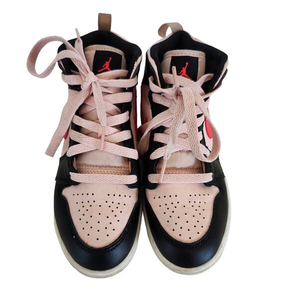NIKE JORDAN Girls Black/Pink 1.5Y without insole - Picture 3 of 6